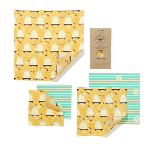 Beeswax Wraps Large Kitchen Pack