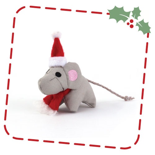 Millie The Mouse Catnip Christmas Toy