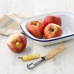Apple Corer With Wooden Handle