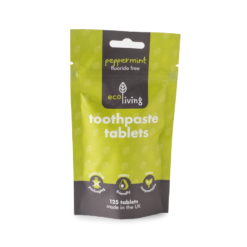 Natural Toothpaste Tablets Without Fluoride Peppermint