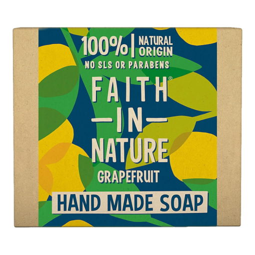 Natural Grapefruit Vegan Handmade Soap 100g