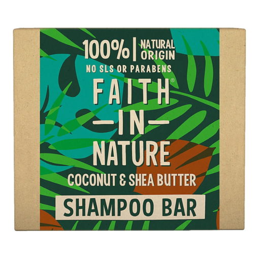 Natural Coconut and Shea Butter Vegan Handmade Shampoo Bar 85g