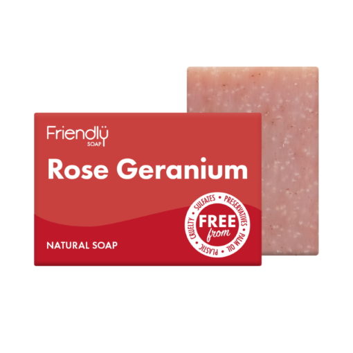 Rose Geranium Soap Bar 95g