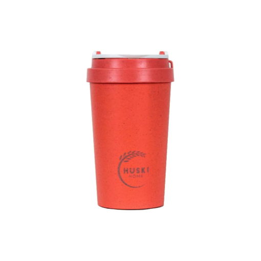 Coral Rice Husk Travel Cup