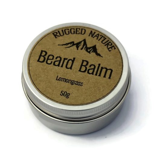 Natural Lemongrass Handmade Beard Balm 50g