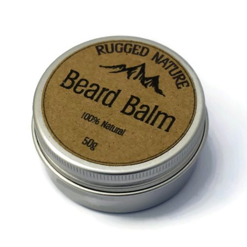 Natural Unscented Handmade Beard Balm 50g