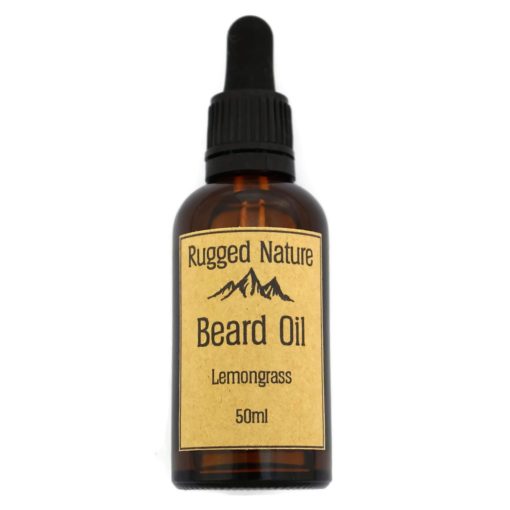 Natural Vegan Beard Oil Lemongrass 50ml