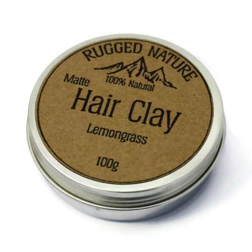 BBE EXPIRING Natural Lemongrass Vegan Handmade Hair Clay 100g