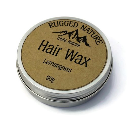 Natural Lemongrass Handmade Hair Wax 90g
