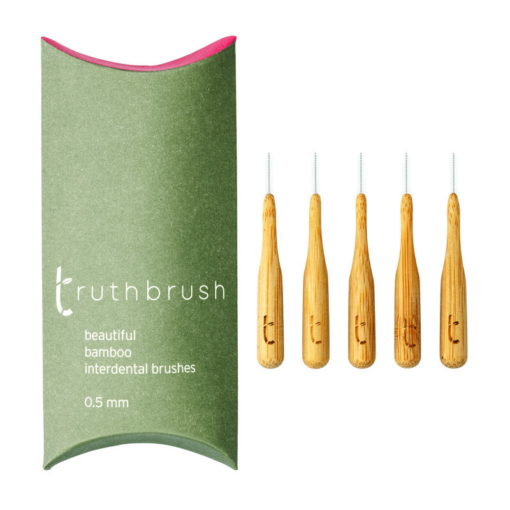 Bamboo Interdental Brushes Pack of 5