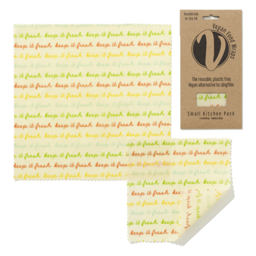 Vegan Wax Wraps Small Kitchen Pack