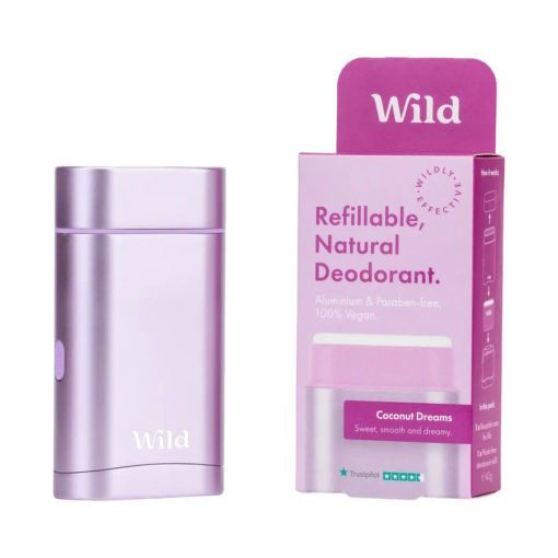 Refillable Natural Deodorant Starter Pack Coconut Dreams 43g