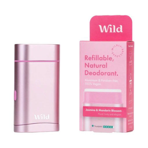 Refillable Natural Deodorant Starter Pack Jasmine and Mandarin Blossom 43g